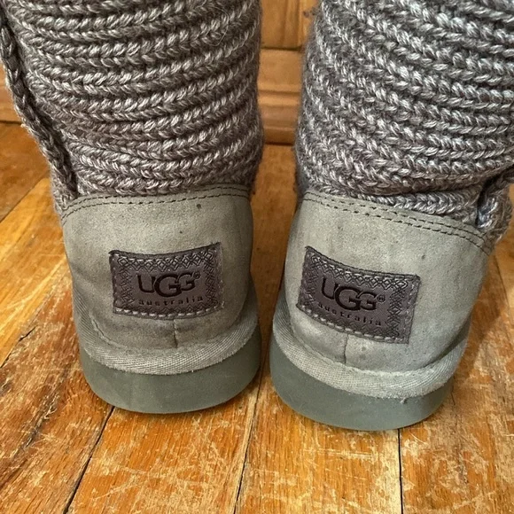 Sweater Knitt Classic Cardy Ugg S/N 5649 Grey - Picture 6 of 12